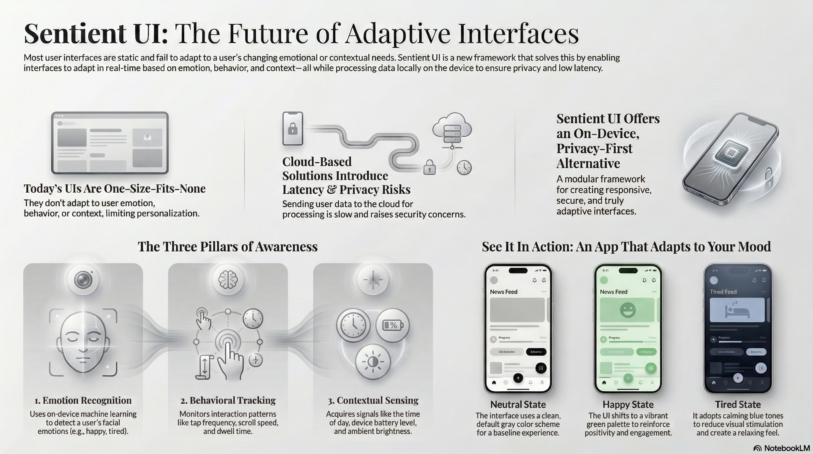 Sentient UI | Intelligent Adaptability